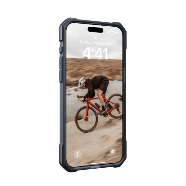 UAG_HS_APPLE_IPHONE-15-PRO-MAX-2023-SUPERMAN_ESSENTIAL-ARMOR_CLOUD-BLUE_STD_04 Essential Armor iPhone 15 Pro Max Case